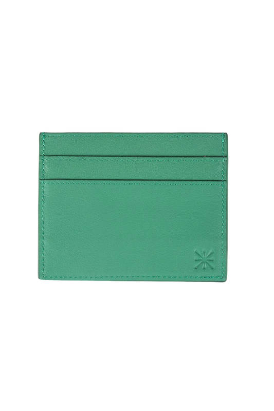 Leaf card holder verde