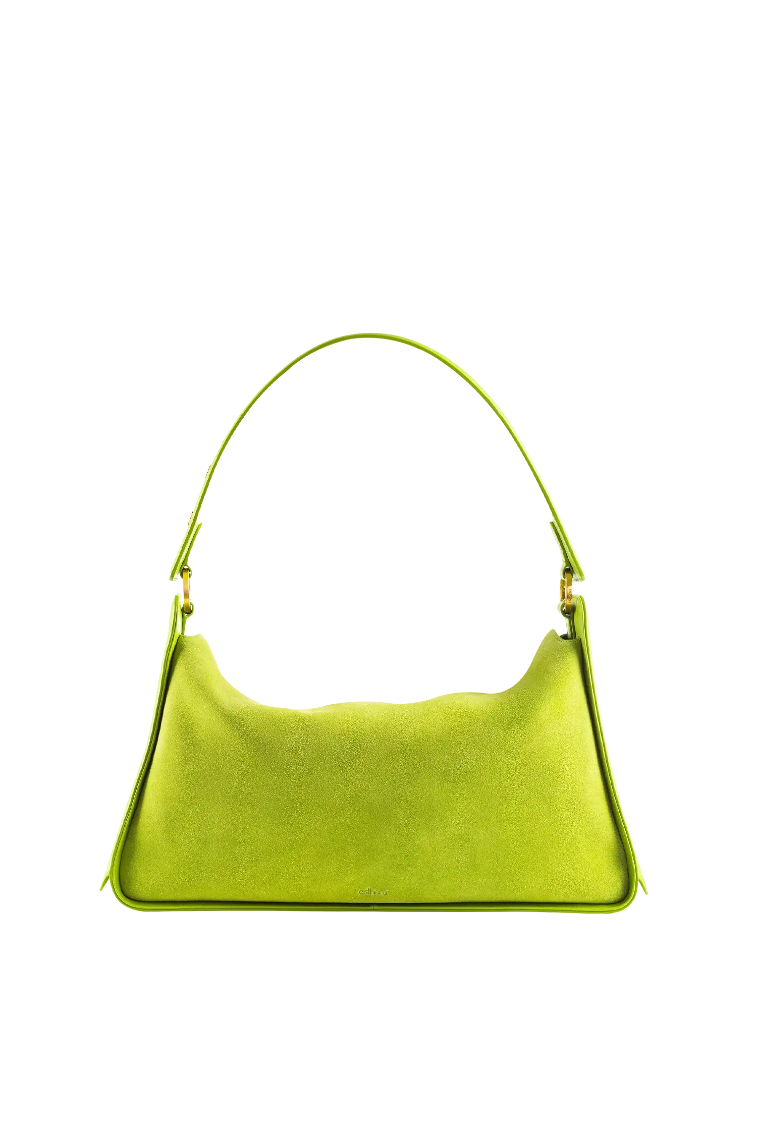 Bolsa de ombro em couro legítimo na cor com tom elegante com fechamento por zíper e alça de ombro confortável, design sofisticado e funcional ideal para o dia a dia.
