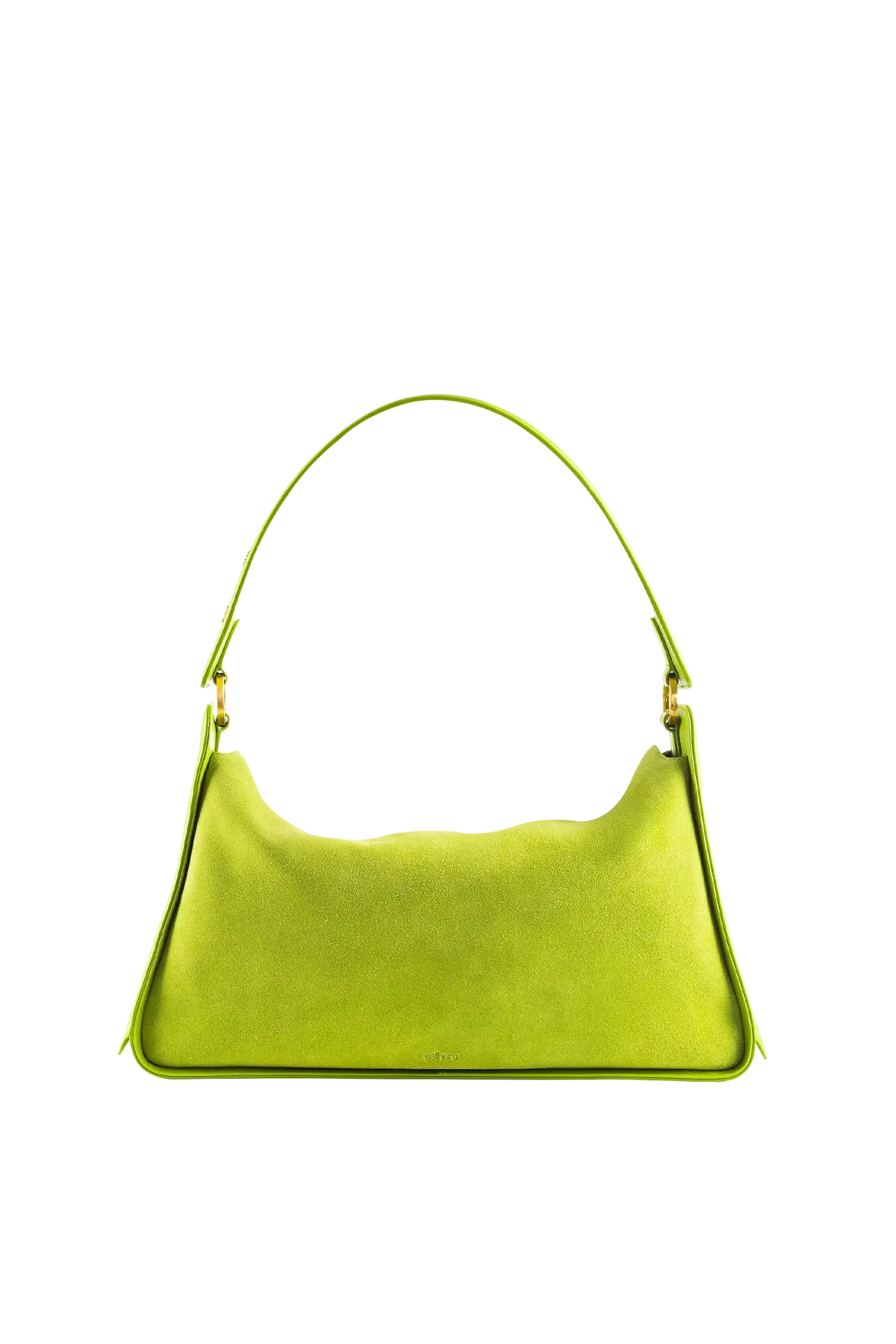 Bolsa de ombro em couro legítimo na cor com tom elegante com fechamento por zíper e alça de ombro confortável, design sofisticado e funcional ideal para o dia a dia.