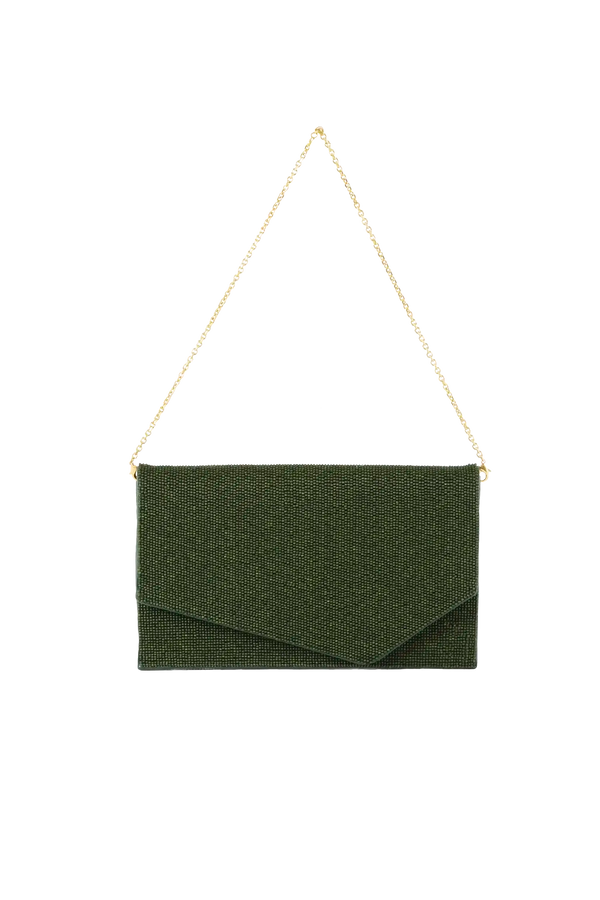 1AM beads bag verde