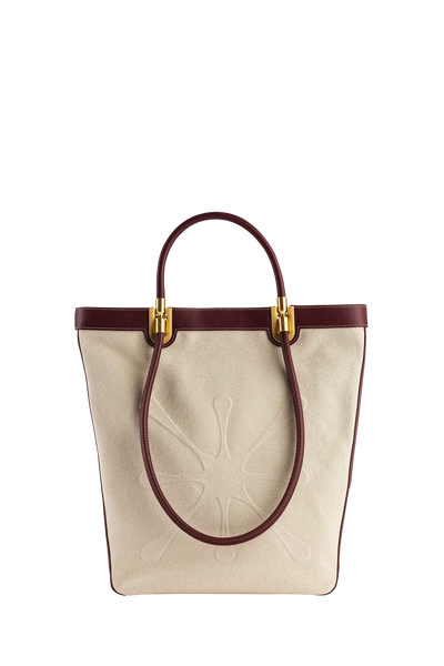Bolsa de mão em couro legítimo na cor burgundy com fechamento seguro e alça ajustável confortável, design sofisticado e funcional ideal para o dia a dia.