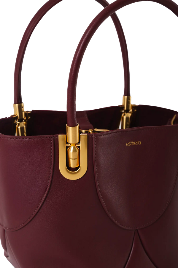 4PM mini handbag burgundy