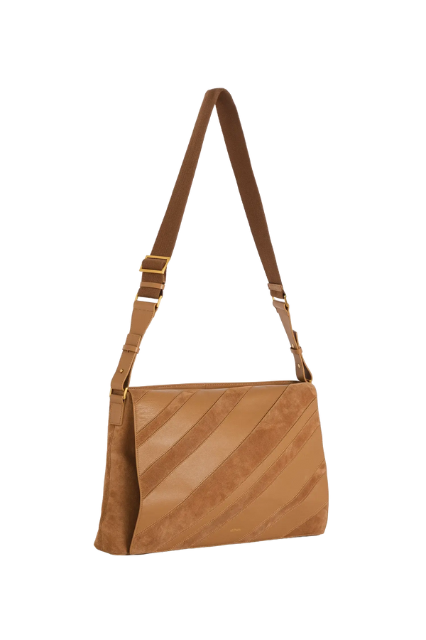 6AM messenger bag mel camurça