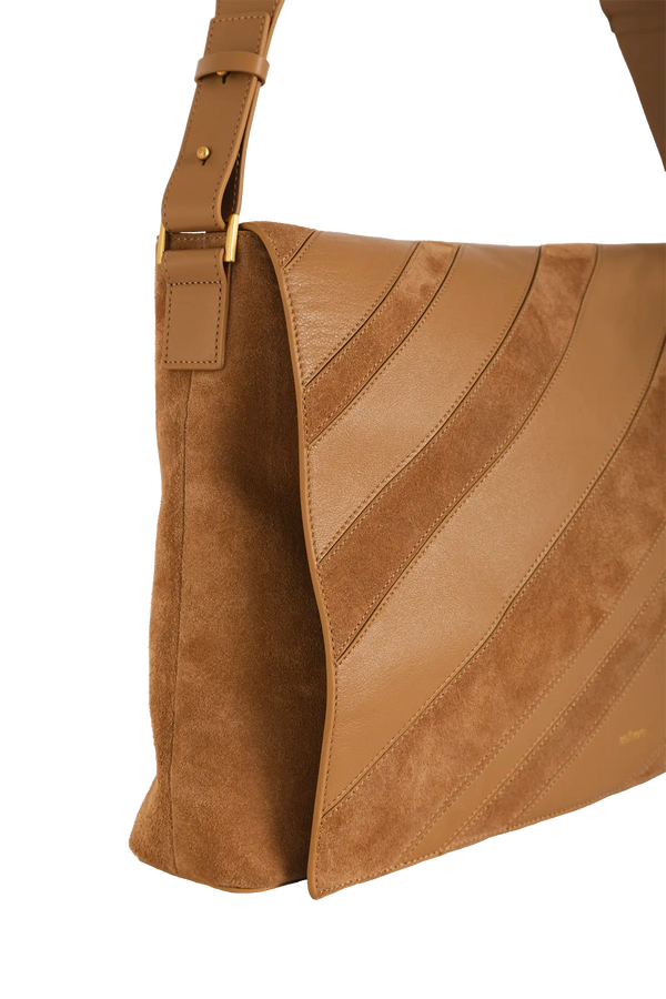 6AM messenger bag mel camurça