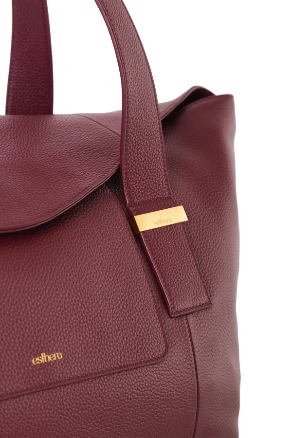 7AM bag burgundy
