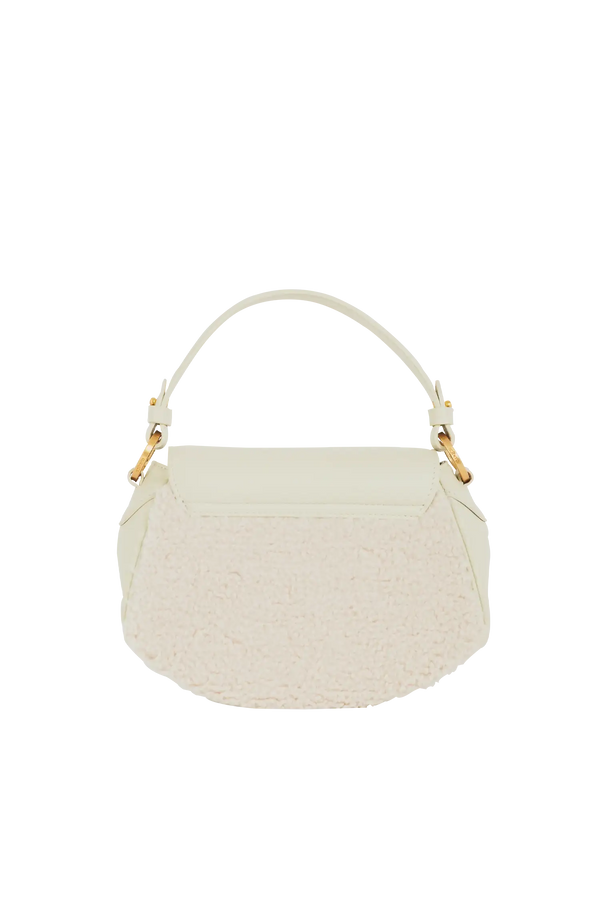 Bolsa de mão em couro legítimo na cor areia com fecho refinado e alças estruturadas, design sofisticado e funcional ideal para o dia a dia.