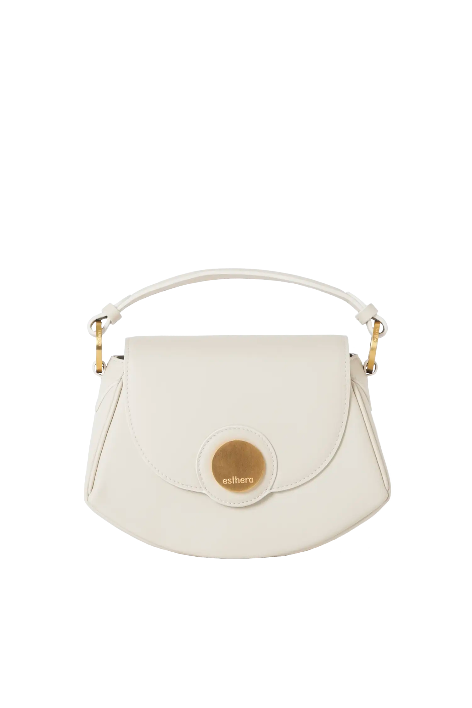 Bolsa tiracolo em couro legítimo na cor areia com fechamento seguro e alça ajustável confortável, design sofisticado e funcional ideal para o dia a dia.