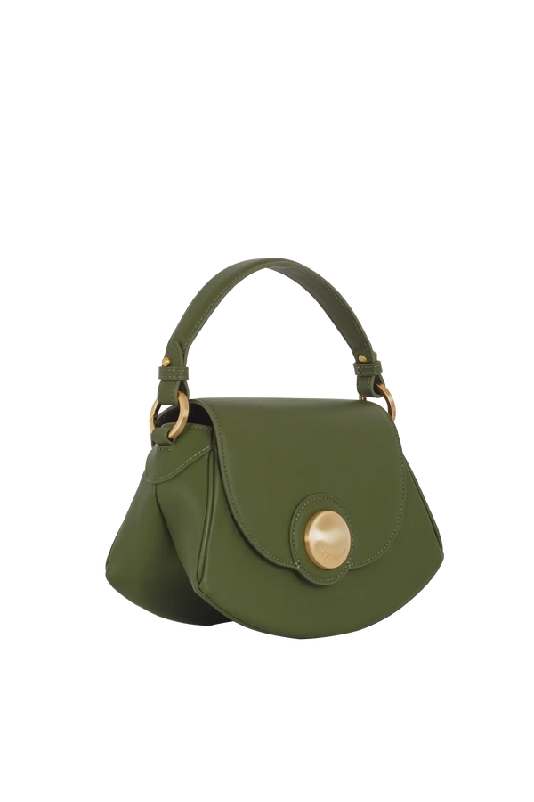 Bolsa de mão em couro legítimo na cor com tom elegante com fecho refinado e alças estruturadas, design sofisticado e funcional ideal para o dia a dia.