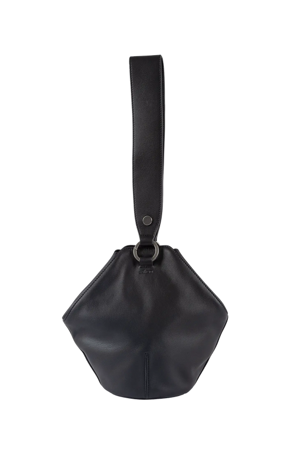 9PM maxi bag preta e prata