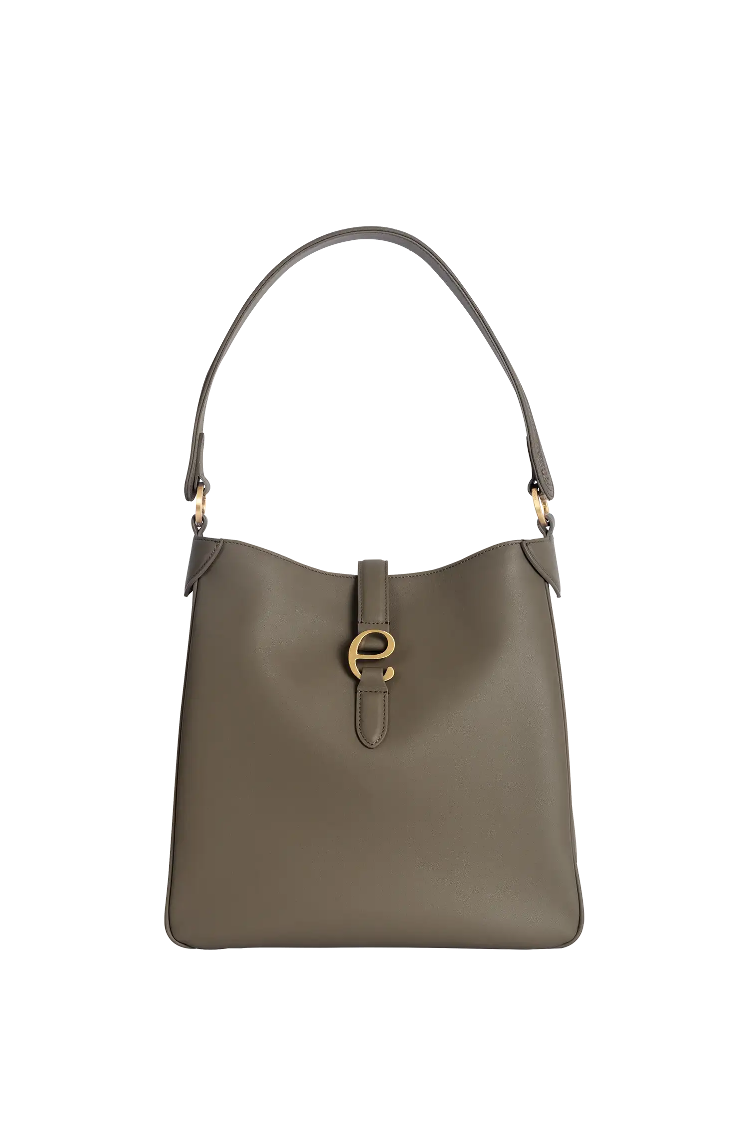 Bolsa de ombro em couro legítimo na cor com tom elegante com fechamento seguro e alça ajustável confortável, design sofisticado e funcional ideal para o dia a dia.