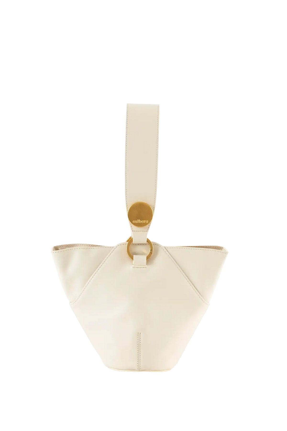 Bolsa de ombro em couro legítimo na cor areia com fechamento seguro e alça ajustável confortável, design sofisticado e funcional ideal para o dia a dia.