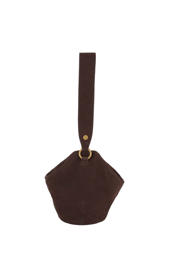 9PM maxi bag marrom camurça