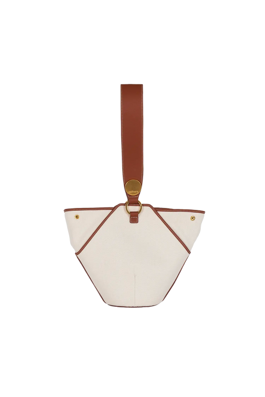 9PM maxi bag canvas areia