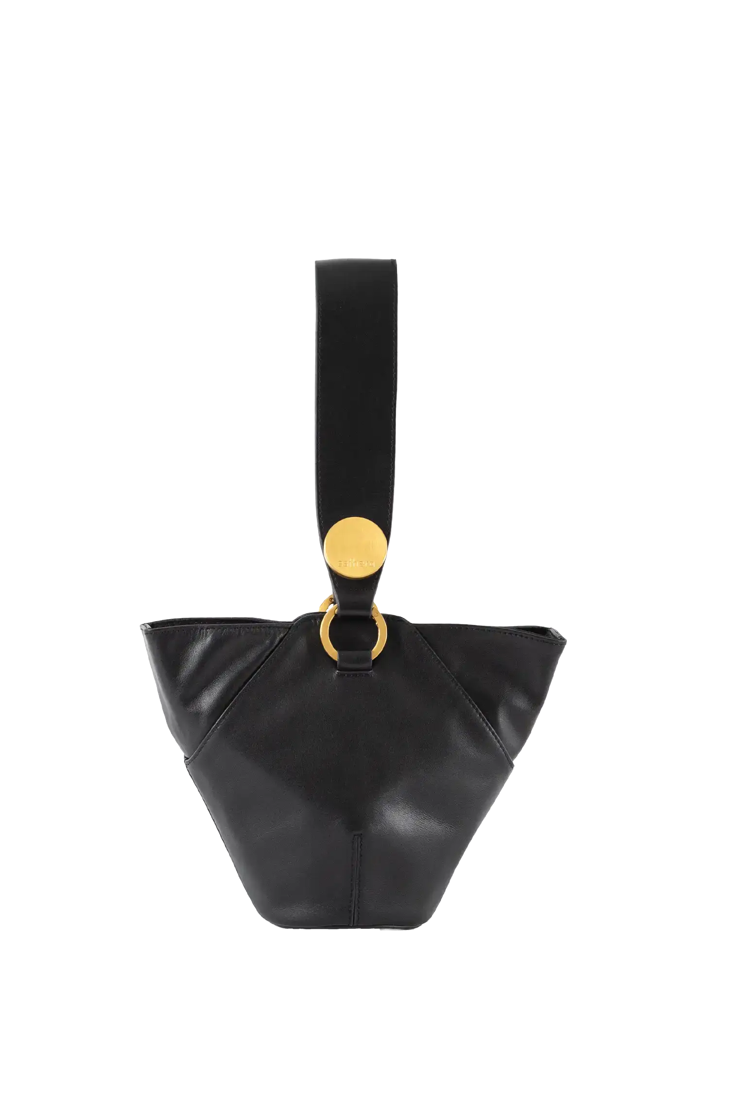 Bolsa de ombro em couro legítimo na cor preta com fechamento seguro e alça ajustável confortável, design sofisticado e funcional ideal para o dia a dia.