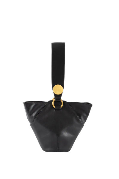Bolsa de ombro em couro legítimo na cor preta com fechamento seguro e alça ajustável confortável, design sofisticado e funcional ideal para o dia a dia.