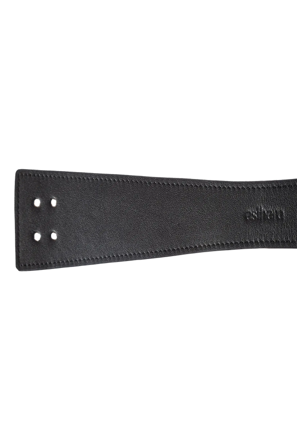 Scarf handle marrom e preto