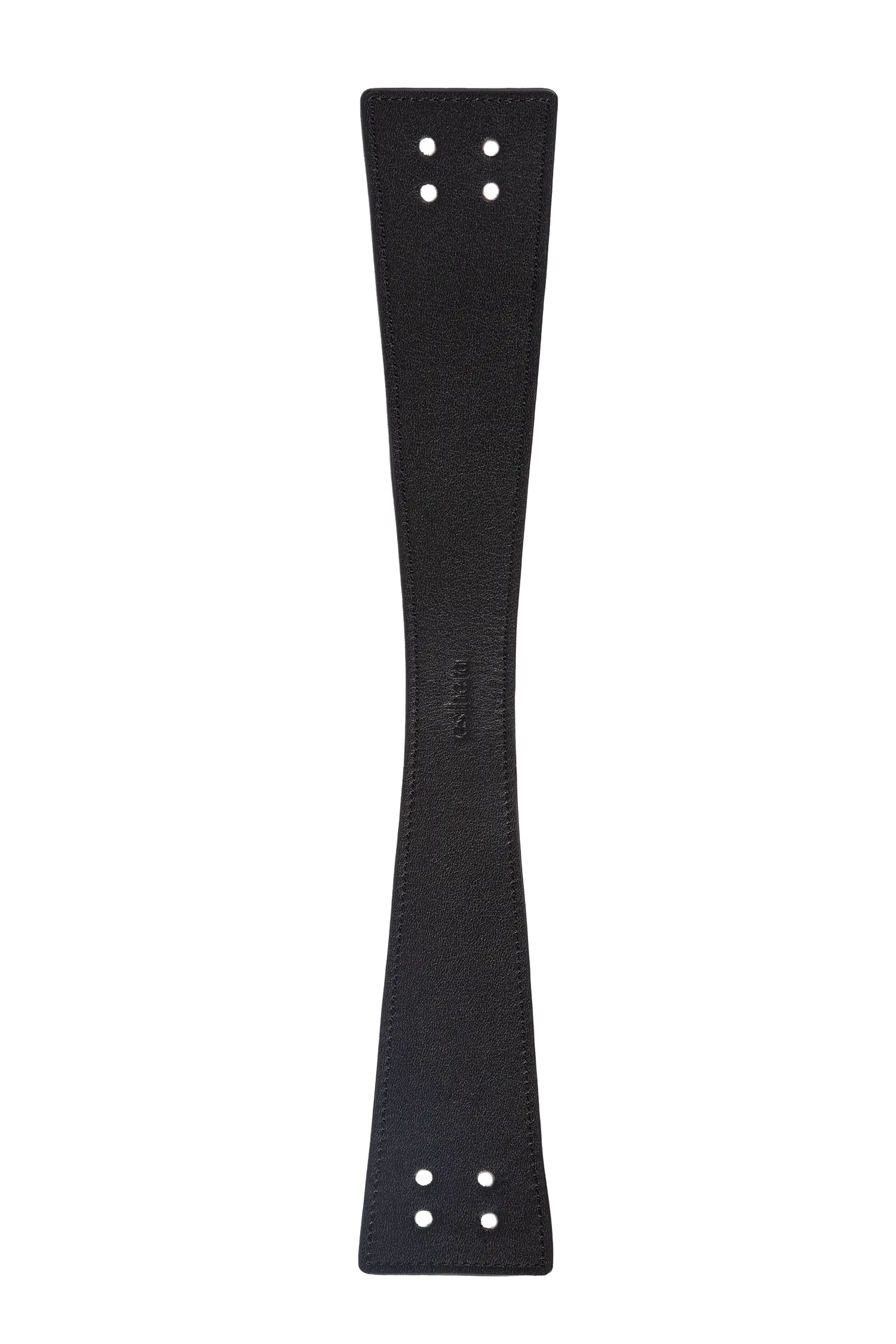 Scarf handle marrom e preto