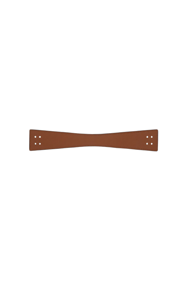 Scarf handle marrom e preto