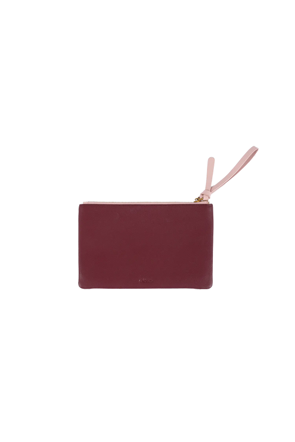 AMPM zip case burgundy
