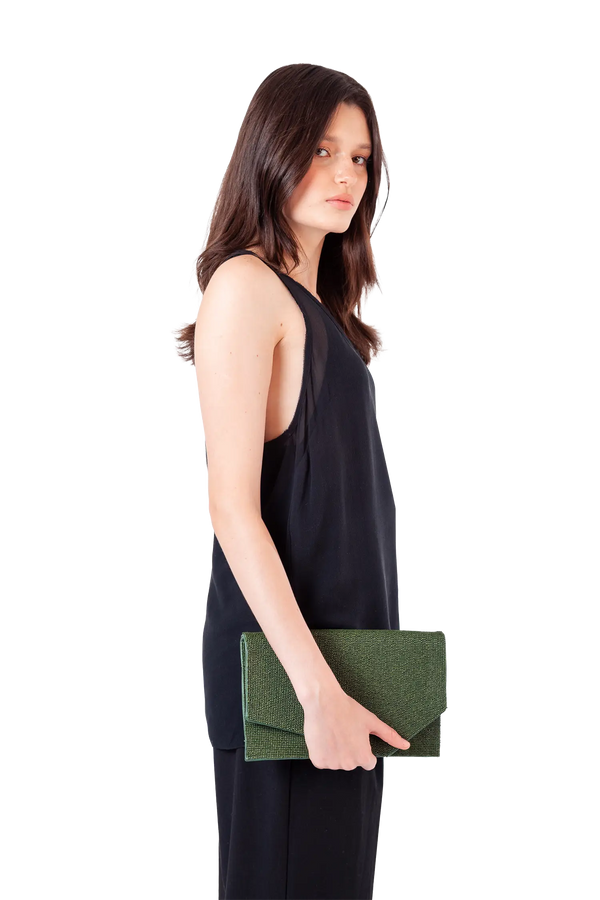 1AM beads bag verde