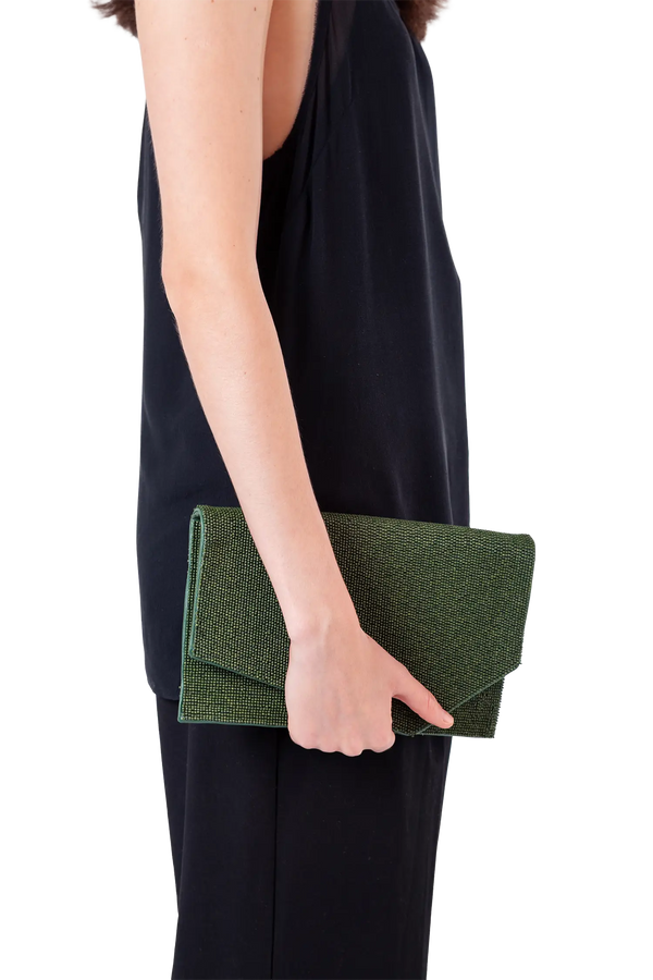 1AM beads bag verde