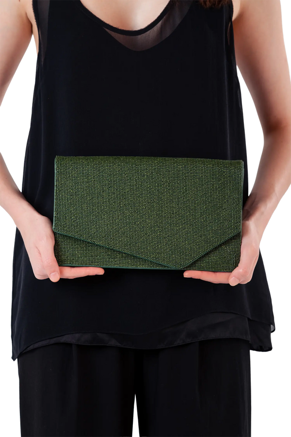 1AM beads bag verde