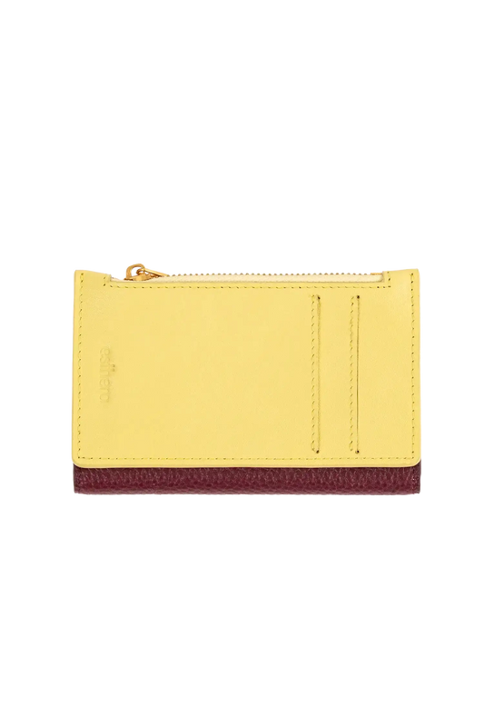 Modular wallet burgundy e rosa