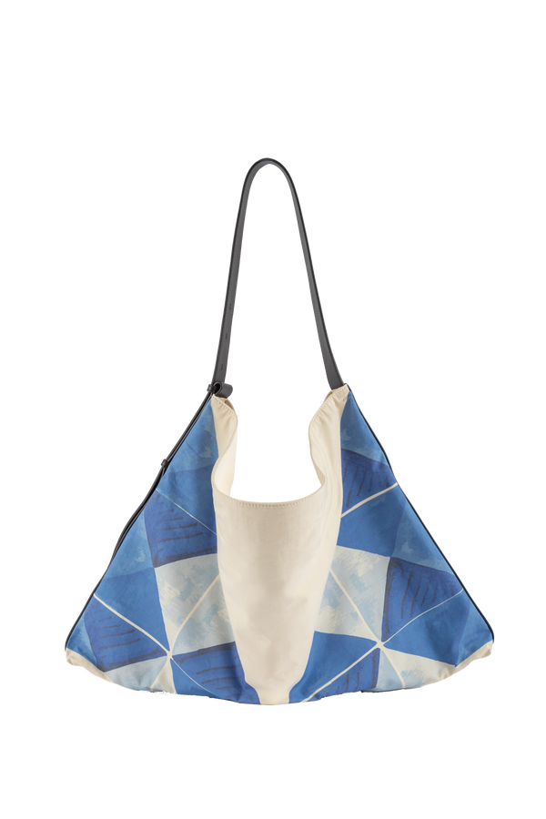 Bolsa painel modernista azul
