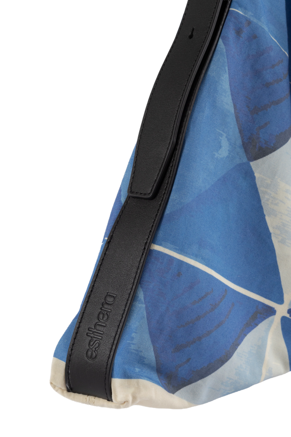 Bolsa painel modernista azul