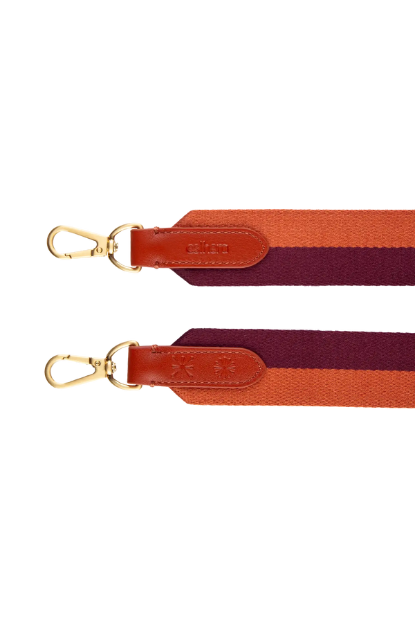 All Day Gold Strap Cerâmica Burgundy