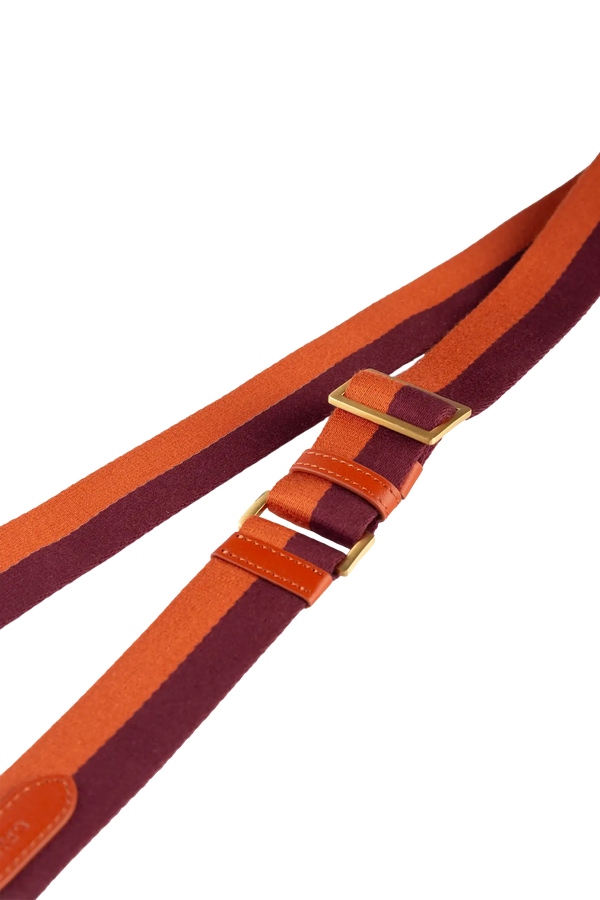 All Day Gold Strap Cerâmica Burgundy