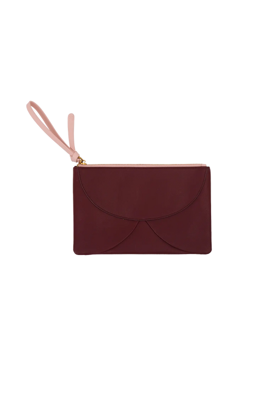 AMPM zip case burgundy