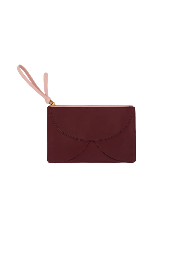 AMPM zip case burgundy