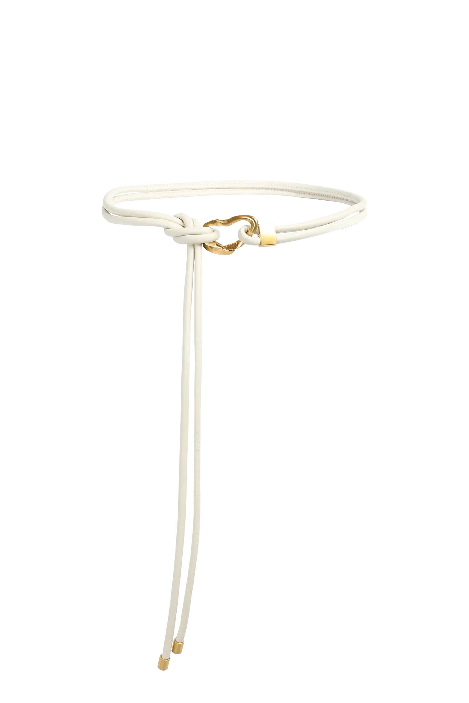 Cinto de couro na cor preto com fivela metálica dourada elegante com acabamento com costuras reforçadas, essencial para marcar a cintura com sutileza, aliando durabilidade e elegância no vestuário diário.