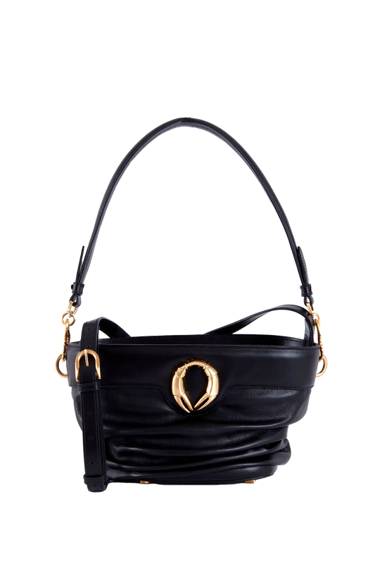 Crab Claws Shoulder Bag Preta
