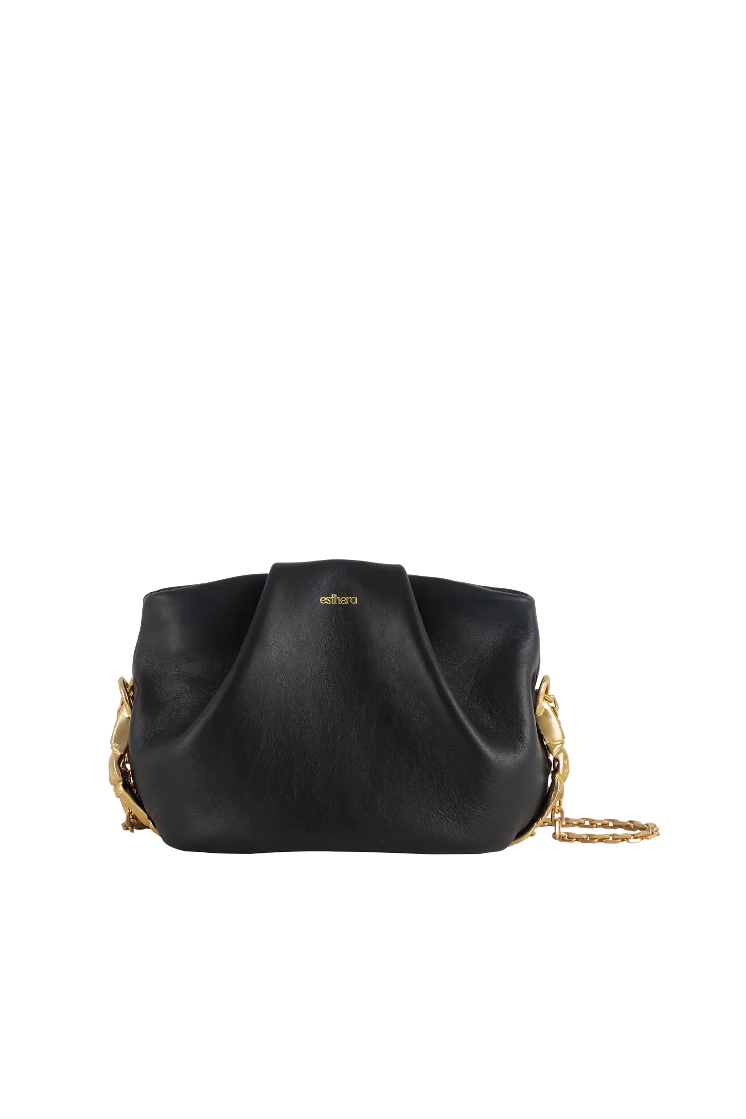 Bolsa em couro legítimo na cor preta com fechamento seguro e alça ajustável confortável, design sofisticado e funcional ideal para o dia a dia.