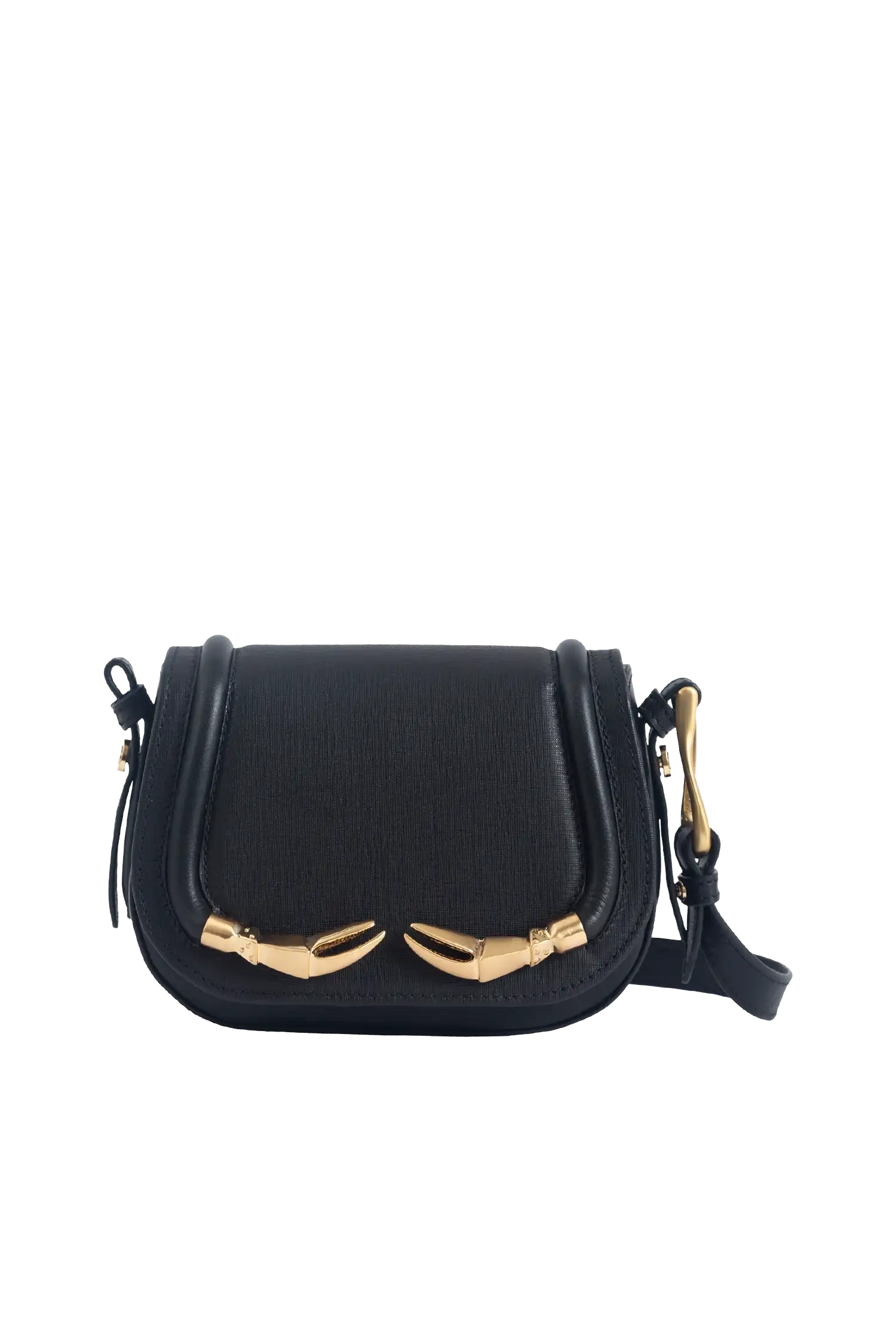 Bolsa de ombro em couro legítimo na cor preta com fechamento seguro e alça ajustável confortável, design sofisticado e funcional ideal para o dia a dia.