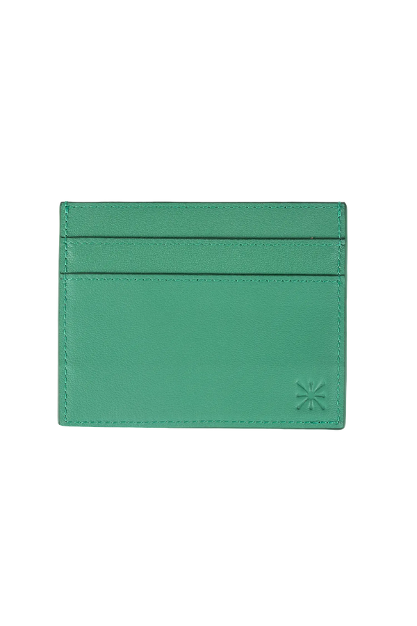 Leaf card holder verde