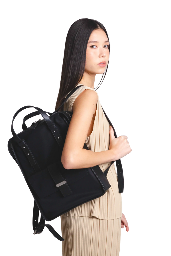 7AM backpack nylon preta