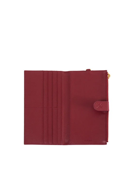 Passport holder burgundy