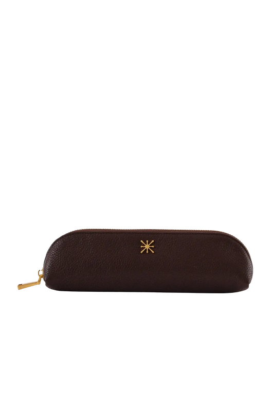 Pen case marrom