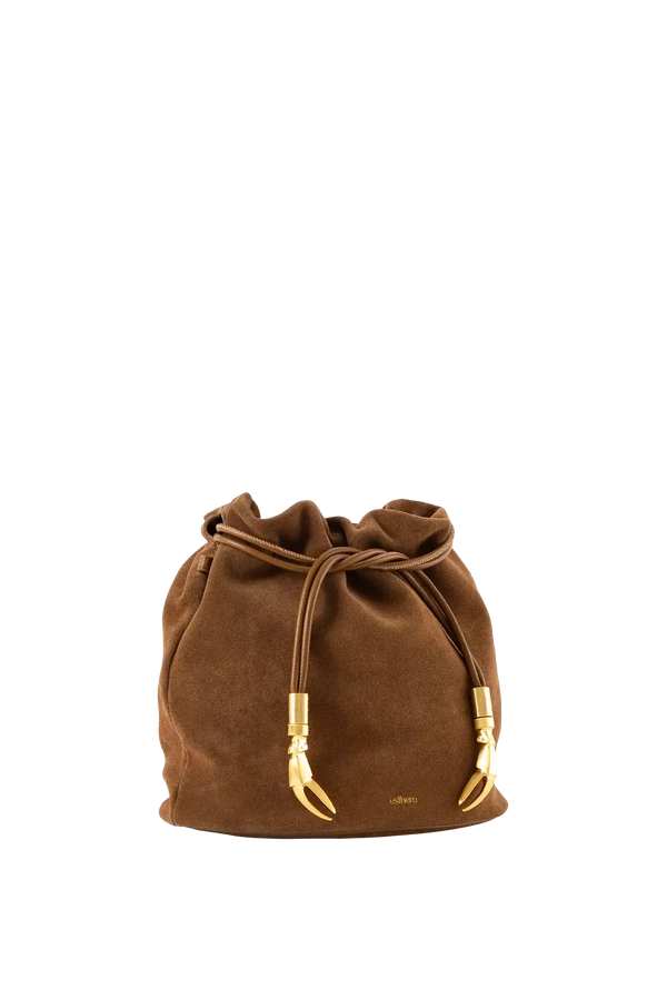 Bolsa tiracolo em camurça na cor com tom elegante com fechamento seguro e alça ajustável confortável, design sofisticado e funcional ideal para o dia a dia.