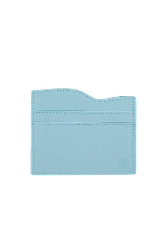 Waves card holder azul