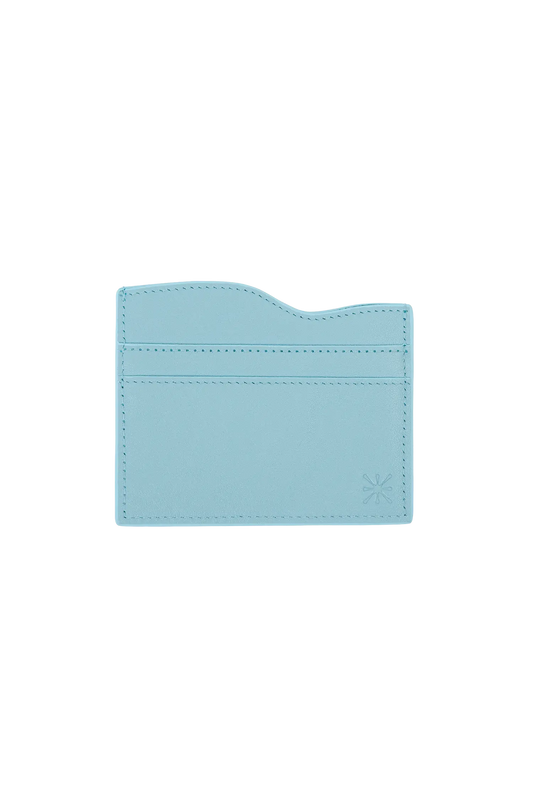 Waves card holder azul